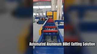 Automated Aluminum Billet Multi Saw Cutting Line Solution