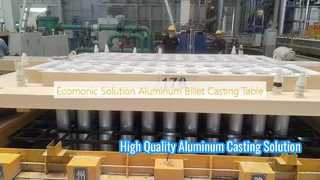 Economic Aluminum Billet Casting Table Solution