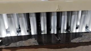 ø178 mm aluminum billet casting table and casting machine