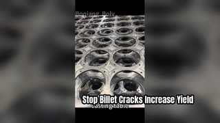 Custom Aluminum Billet Casting Tray for High Yield